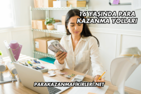 16 Yaşında Para Kazanma Yolları