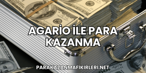 Agario ile Para Kazanma