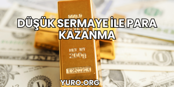 Düşük Sermaye ile Para Kazanma