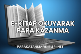 E-Kitap Okuyarak Para Kazanma