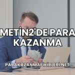 Metin2'de Para Kazanma