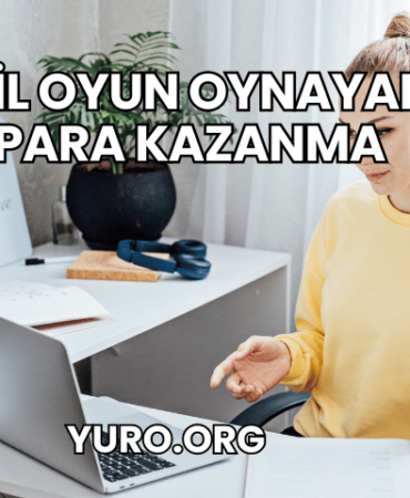 Mobil Oyun Oynayarak Para Kazanma