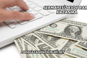Sermayesiz Evde Para Kazanma