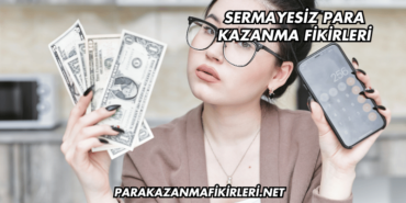 Sermayesiz Para Kazanma Fikirleri