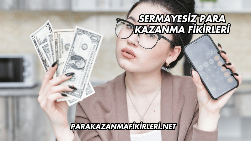 Sermayesiz Para Kazanma Fikirleri