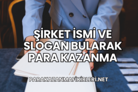 Şirket İsmi ve Slogan Bularak Para Kazanma