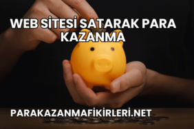 Web Sitesi Satarak Para Kazanma