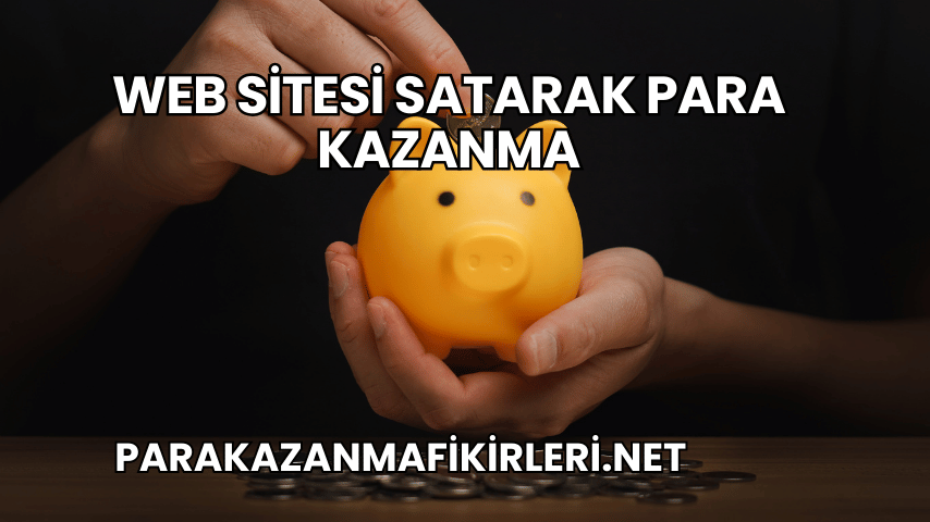 Web Sitesi Satarak Para Kazanma