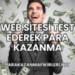 Web Sitesi Test Ederek Para Kazanma