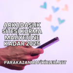 Arkadaşlık Sitesi Kurma Maliyeti Ne Kadar 2025