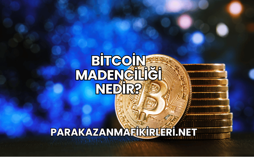 Bitcoin Madenciliği Nedir?