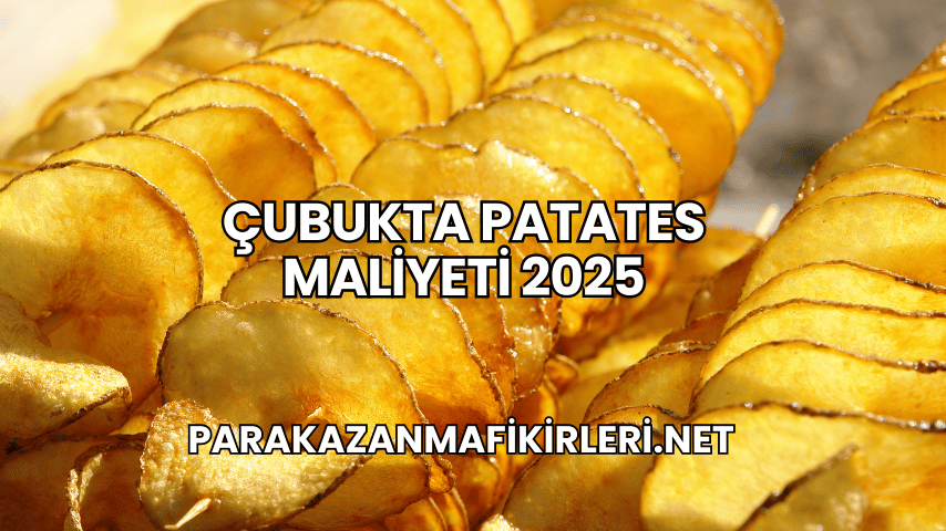 Çubukta Patates Maliyeti 2025