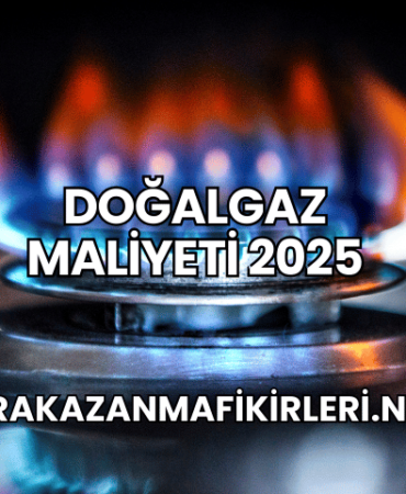 Doğalgaz Maliyeti 2025
