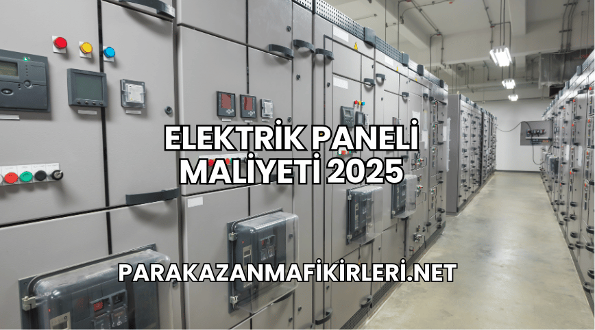 Elektrik Paneli Maliyeti 2025