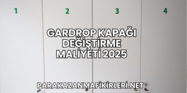 Gardrop Kapağı Değiştirme Maliyeti 2025