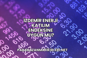 İZDEMİR Enerji Katılım Endeksine Uygun mu?