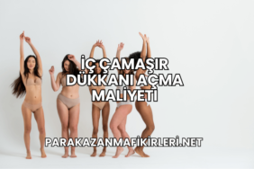 İç Çamaşır Dükkanı Açma Maliyeti
