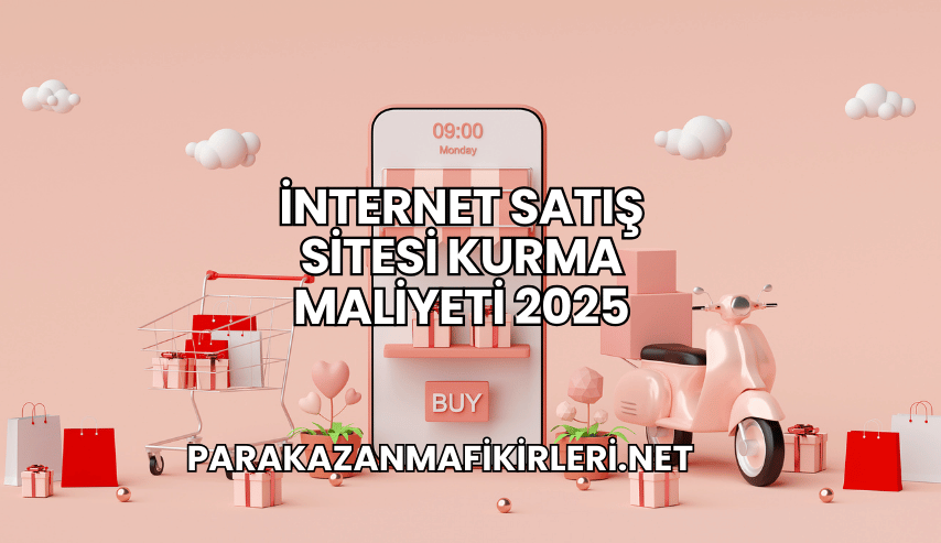 İnternet Satış Sitesi Kurma Maliyeti 2025