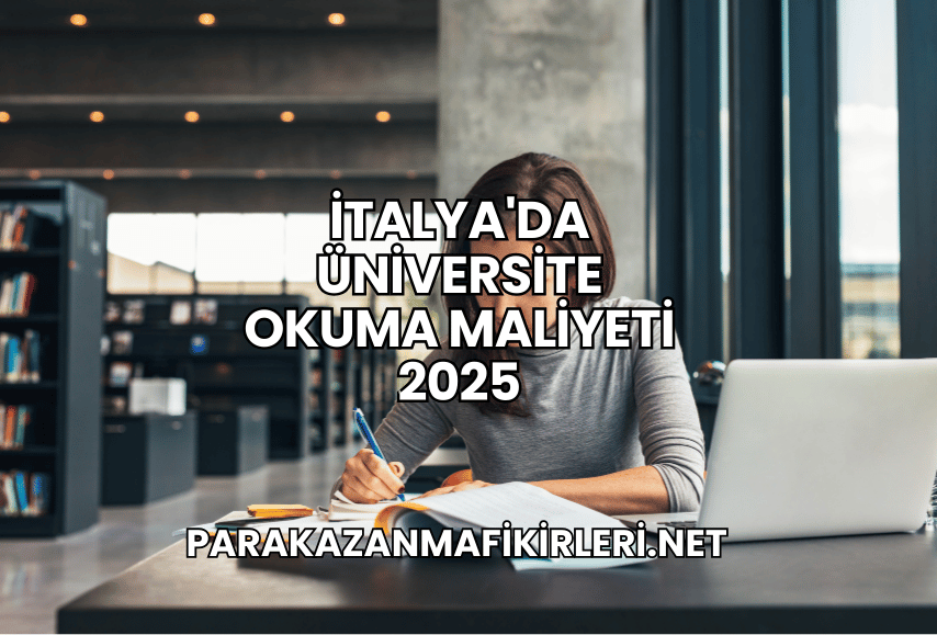 İtalya'da Üniversite Okuma Maliyeti 2025