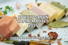 Kokulu Sabun Yapımı Maliyeti 2025