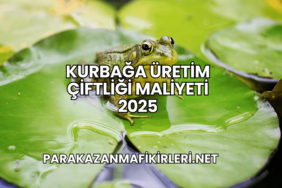 Kurbağa Üretim Çiftliği Maliyeti 2025