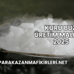 Kuru Buz Üretim Maliyeti 2025