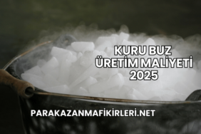 Kuru Buz Üretim Maliyeti 2025