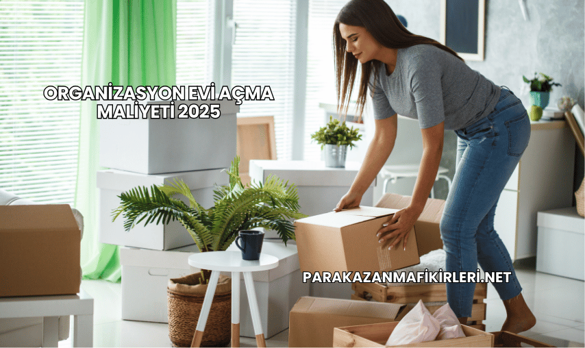 Organizasyon Evi Açma Maliyeti 2025
