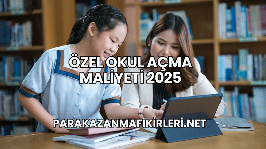 Özel Okul Açma Maliyeti 2025