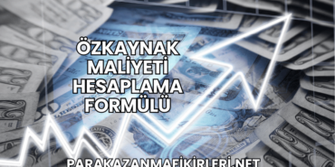 Özkaynak Maliyeti Hesaplama Formülü
