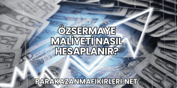 Özsermaye Maliyeti Nasıl Hesaplanır?