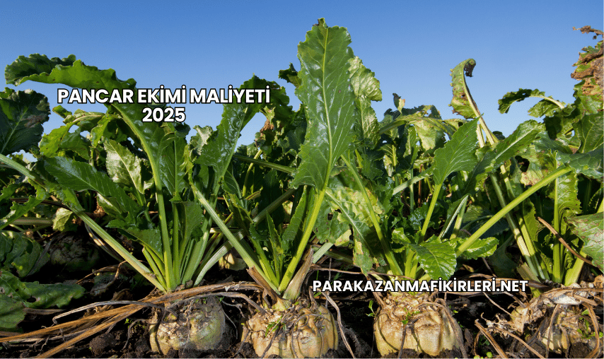 Pancar Ekimi Maliyeti 2025