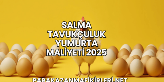 Salma Tavukçuluk Yumurta Maliyeti 2025