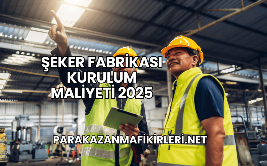 Şeker Fabrikası Kurulum Maliyeti 2025