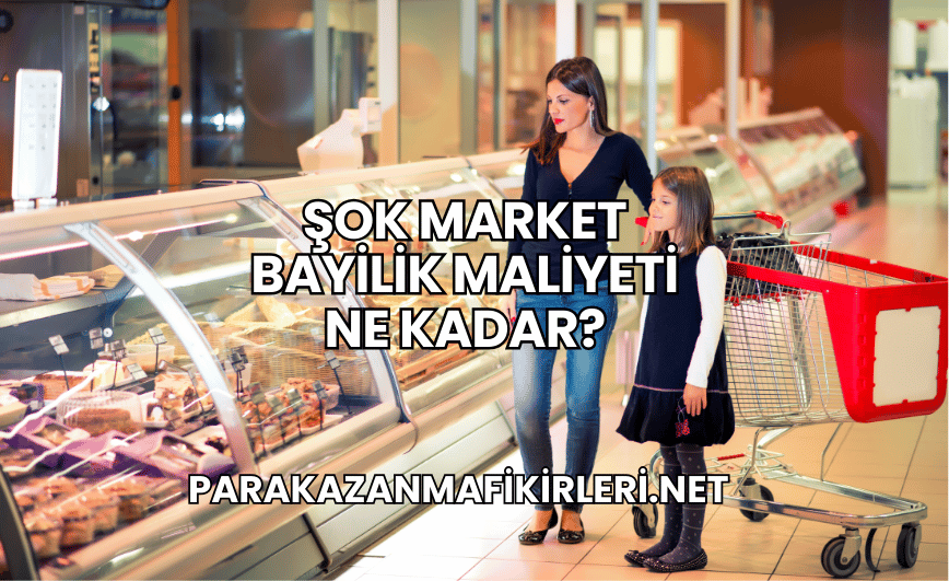 Şok Market Bayilik Maliyeti Ne Kadar?