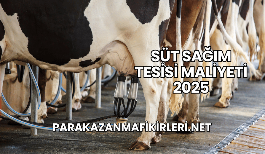 Süt Sağım Tesisi Maliyeti 2025