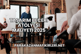 Tasarım Beceri Atölyesi Maliyeti 2025