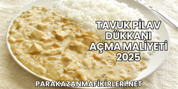 Tavuk Pilav Dükkanı Açma Maliyeti 2025
