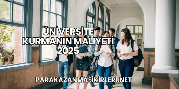 Üniversite Kurmanın Maliyeti 2025