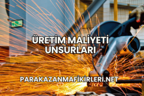 Üretim Maliyeti Unsurları