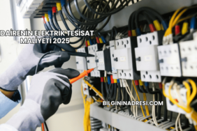 1 Dairenin Elektrik Tesisat Maliyeti 2025