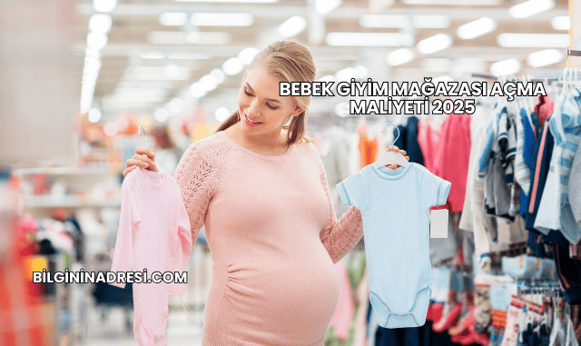Bebek Giyim Mağazası Açma Maliyeti 2025