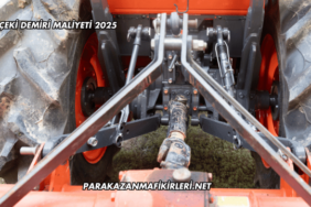 Çeki Demiri Maliyeti 2025