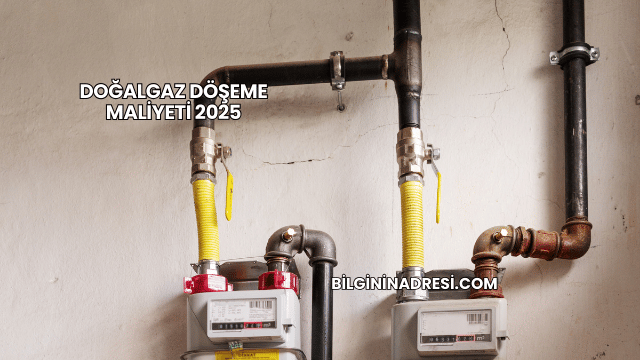 Doğalgaz Döşeme Maliyeti 2025