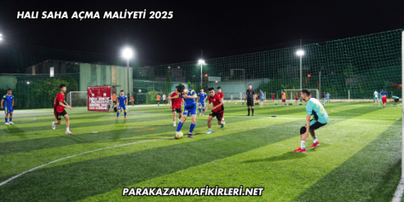 Halı Saha Açma Maliyeti 2025