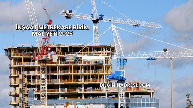 İnşaat Metrekare Birim Maliyeti 2025
