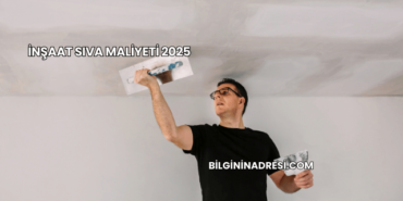 İnşaat Sıva Maliyeti 2025