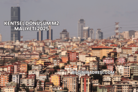 Kentsel Dönüşüm m2 Maliyeti 2025