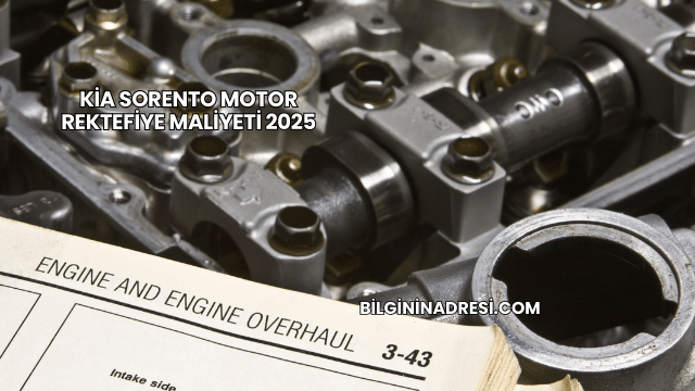 Kia Sorento Motor Rektefiye Maliyeti 2025