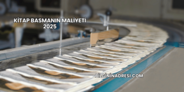 Kitap Basmanın Maliyeti 2025